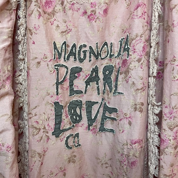 NWT Magnolia Pearl Cotton Silk Floral Anna Cecillie Slip - Picture 9 of 10